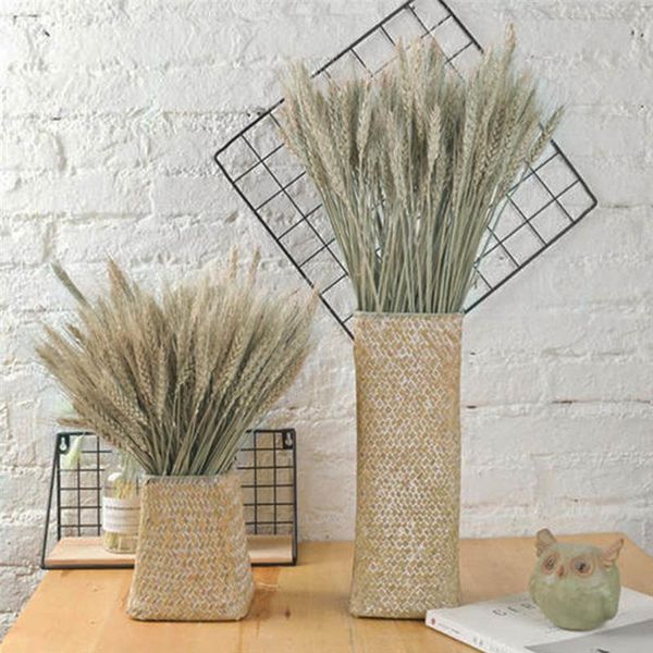 50pcs wheat ear flower natural dried flowers pampas tail grass for wedding party home decoration bouquet decorative & wreaths
50pcs wheat ear flower natural dried flowers pampas tail grass for wedding party home decoration bouquet decorative & wreaths