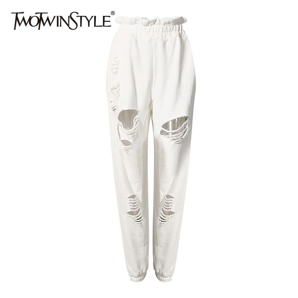 streetwear patchwork hole tassel pants for women high waist hollow out casual trousers female fall fashion 210521, Black;white
streetwear patchwork hole tassel pants for women high waist hollow out casual trousers female fall fashion 210521, Black;white