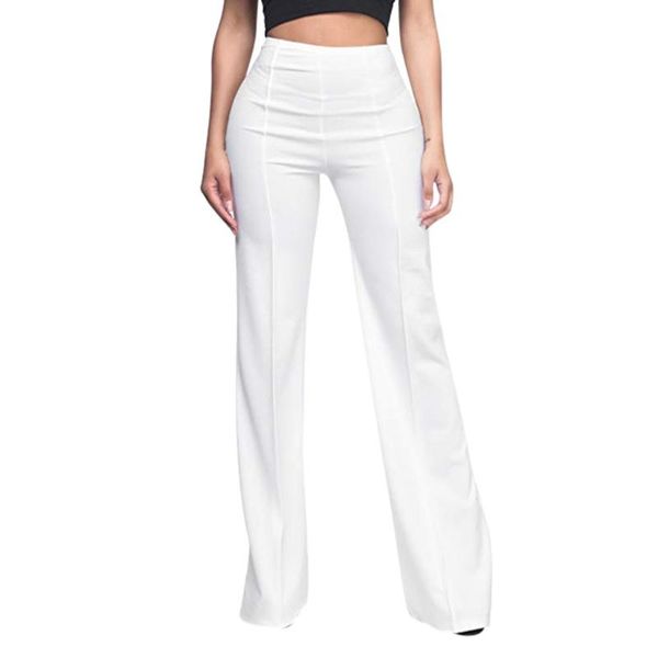 high waist pants women fashion autumn solid loose wide long trousers flowing palazzo streetwear pantalones mujer women's & capris, Black;white
high waist pants women fashion autumn solid loose wide long trousers flowing palazzo streetwear pantalones mujer women's & capris, Black;white