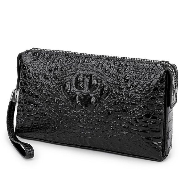 wallets alligator cow genuine leather women long wallet real female luxury clutch girl lady gift cash purse organizer, Red;black
wallets alligator cow genuine leather women long wallet real female luxury clutch girl lady gift cash purse organizer, Red;black