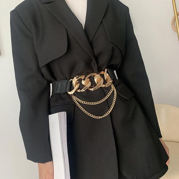 belts elastic corset belt gold chain women's tassel waist ladies fashion slim designer dress accessories, Black;brown
belts elastic corset belt gold chain women's tassel waist ladies fashion slim designer dress accessories, Black;brown