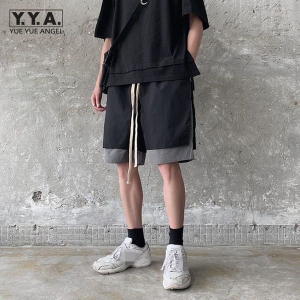 men's shorts college casual gym sweatpants mens straight loose knee length trousers lace up fashion patchwork cargo streetwear, White;black
men's shorts college casual gym sweatpants mens straight loose knee length trousers lace up fashion patchwork cargo streetwear, White;black