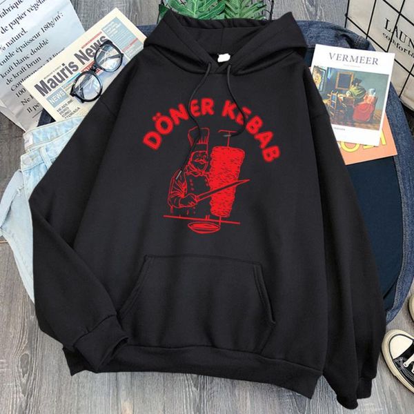 men's hoodies & sweatshirts man pocket long sleeve doner kebab print casual loose fleece streetwear hoody women fashion harajuku clothe, Black
men's hoodies & sweatshirts man pocket long sleeve doner kebab print casual loose fleece streetwear hoody women fashion harajuku clothe, Black