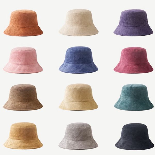 12 color korean ins bucket hat women men corduroy fisherman cap retro fashion autumn winter flat hats hip hop panama, Blue;gray
12 color korean ins bucket hat women men corduroy fisherman cap retro fashion autumn winter flat hats hip hop panama, Blue;gray