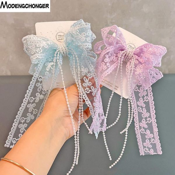 hair accessories 1pc sweet lace barrette bowknot ornaments streamer children clip baby hairpin for kids girls headdress, Slivery;white
hair accessories 1pc sweet lace barrette bowknot ornaments streamer children clip baby hairpin for kids girls headdress, Slivery;white