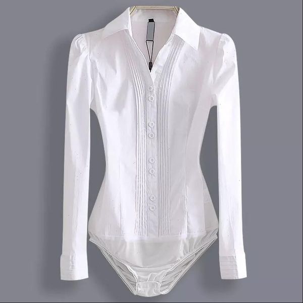 elegant women jumpsuit bodysuits office lady white body shirt long sleeved blouse turn down collar bodycon female clothing, Black;white
elegant women jumpsuit bodysuits office lady white body shirt long sleeved blouse turn down collar bodycon female clothing, Black;white