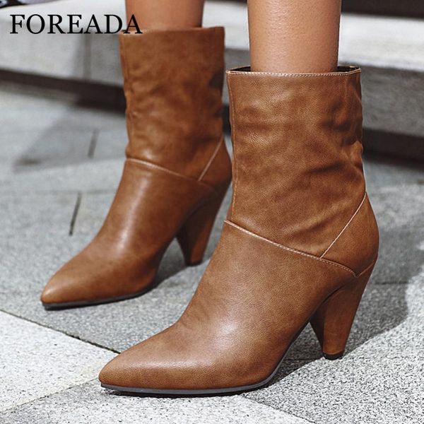 boots foreada extreme high heel ankle spike short pleated woman pointed toe shoes ladies autumn winter brown 46, Black
boots foreada extreme high heel ankle spike short pleated woman pointed toe shoes ladies autumn winter brown 46, Black