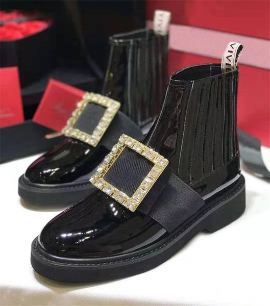 boots luxury crystal women ankle fashion genuine leather patchwork winter short black motorcycle
boots luxury crystal women ankle fashion genuine leather patchwork winter short black motorcycle