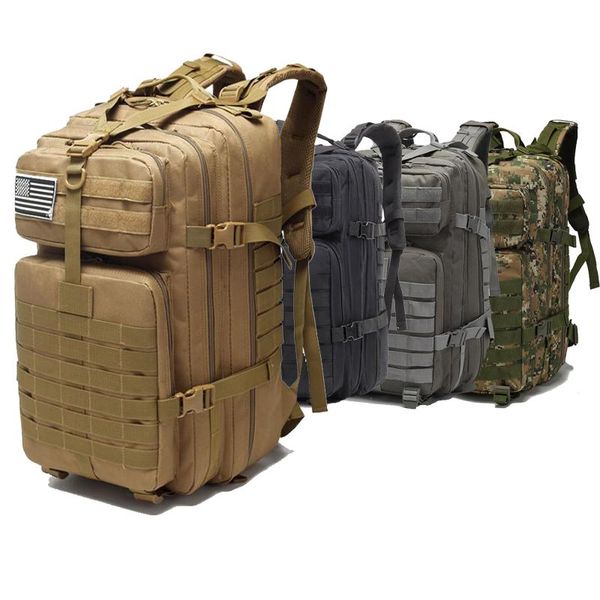 outdoor bags large capacity army tactical backpacks military assault molle pack for trekking camping hunting bag travel backpack
outdoor bags large capacity army tactical backpacks military assault molle pack for trekking camping hunting bag travel backpack