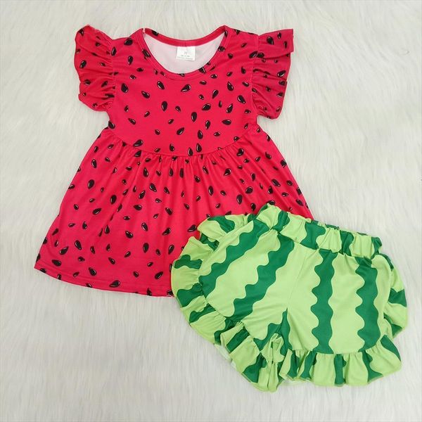 fashion watermelon outfits baby girls flying sleeve t shirt cute shorts 2 pcs sets kids summer outfit, White
fashion watermelon outfits baby girls flying sleeve t shirt cute shorts 2 pcs sets kids summer outfit, White
