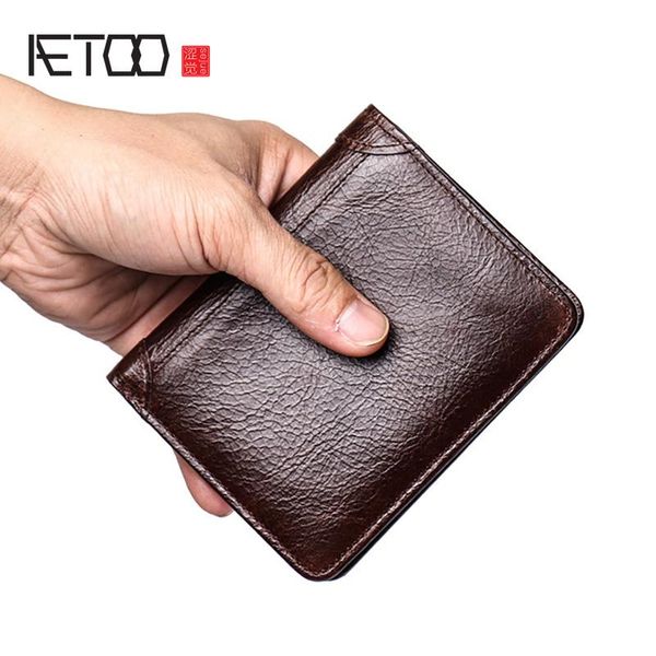 wallets aetoo cowhide short purse, real pickup bag, head-layer high-capacity wallet., Red;black
wallets aetoo cowhide short purse, real pickup bag, head-layer high-capacity wallet., Red;black