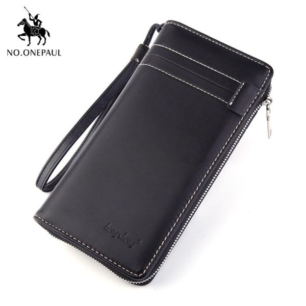 no.onepaul men's clutch wallet men long zipper european and american large capacity mobile phone bag wallets, Red;black
no.onepaul men's clutch wallet men long zipper european and american large capacity mobile phone bag wallets, Red;black