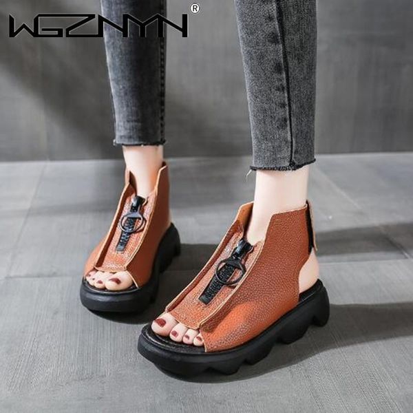 sandals cut out spring and summer 2021 ethnic style leather thick sole slope heel open toe high roman women shoe, Black
sandals cut out spring and summer 2021 ethnic style leather thick sole slope heel open toe high roman women shoe, Black