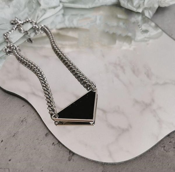 european and american triangle letter necklace simple versatile pendant clavicle chain hip hop men women accessories fast delivery, Silver
european and american triangle letter necklace simple versatile pendant clavicle chain hip hop men women accessories fast delivery, Silver