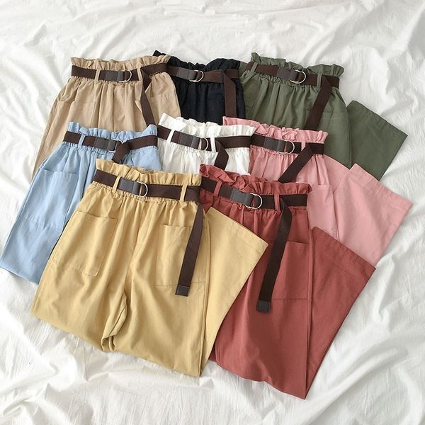 capri high waist trousers harajuku streetwear cargo pants women who are loosed from the female, Black;white
capri high waist trousers harajuku streetwear cargo pants women who are loosed from the female, Black;white