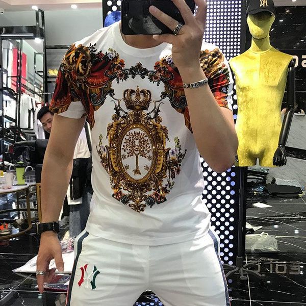 men's t-shirts ice silk short sleeve t-shirt 2021 summer national spirit guy men slim handsome drill jacket, White;black
men's t-shirts ice silk short sleeve t-shirt 2021 summer national spirit guy men slim handsome drill jacket, White;black