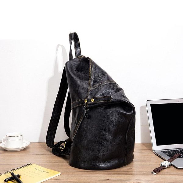 backpack eekend leather business casual men's personalized fashion retro packback head layer travel bag for man
backpack eekend leather business casual men's personalized fashion retro packback head layer travel bag for man