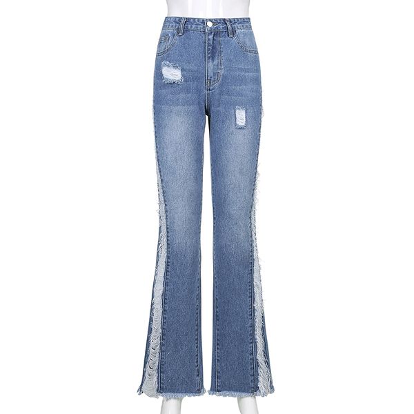 2011skinny y2k flare jeans for girls ripped denim pants female fashion 2021 new womens vintage high waisted trouser harajuku capris, Blue
2011skinny y2k flare jeans for girls ripped denim pants female fashion 2021 new womens vintage high waisted trouser harajuku capris, Blue