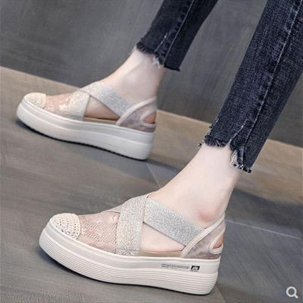 sandals summer women 2021 casual cutouts lace canvas shoes hollow floral breathable platform flat zapatos de mujer, Black
sandals summer women 2021 casual cutouts lace canvas shoes hollow floral breathable platform flat zapatos de mujer, Black