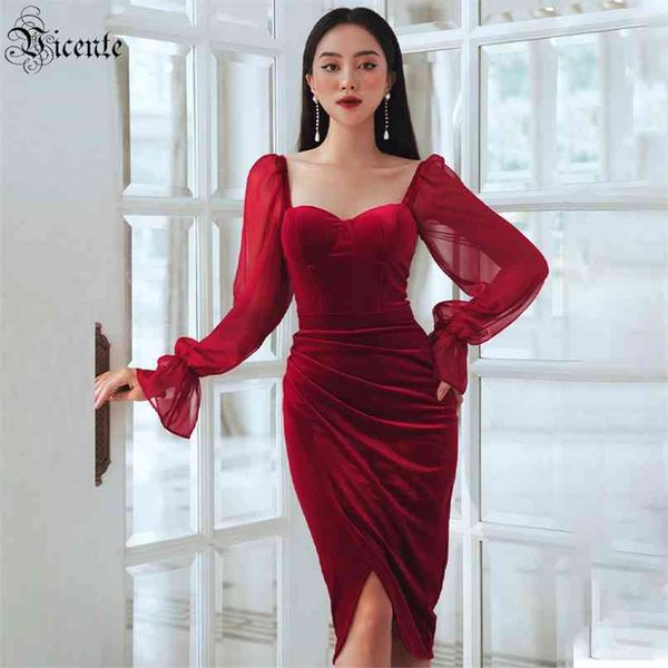 ladies dress celebrity party decoration wine red draped design tulle long sleeve velvet 210520, Black;gray
ladies dress celebrity party decoration wine red draped design tulle long sleeve velvet 210520, Black;gray
