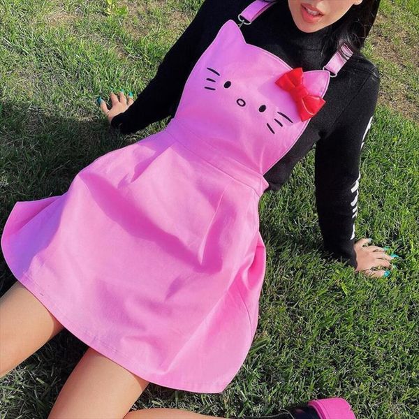Y2k Summer Cute Cat Kawaii Women Dress Strap Slim Backless Ball Gown Mini Dresses Vestidos Largos Verano Clothing, Black;gray
Y2k Summer Cute Cat Kawaii Women Dress Strap Slim Backless Ball Gown Mini Dresses Vestidos Largos Verano Clothing, Black;gray