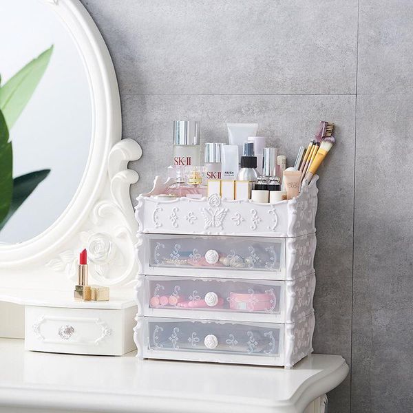 make up organizer plastic cosmetic drawer nail polish lipstick deskoffice storage box business card case home bins boxes &
make up organizer plastic cosmetic drawer nail polish lipstick deskoffice storage box business card case home bins boxes &