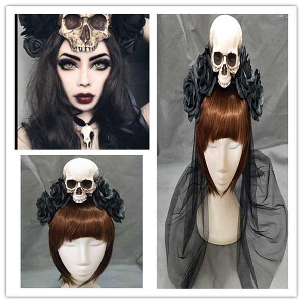 handmade black rose headband hairband accessory mask party halloween pageant ox horn headpiece for decoration1
handmade black rose headband hairband accessory mask party halloween pageant ox horn headpiece for decoration1