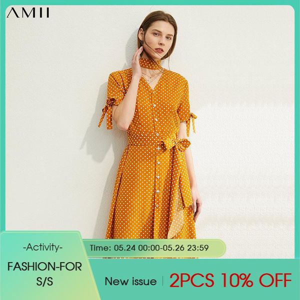 party dresses amii minimalism spring summer retro women's dress fashion dot print vneck high waist knee-length female 12070161, White;black
party dresses amii minimalism spring summer retro women's dress fashion dot print vneck high waist knee-length female 12070161, White;black