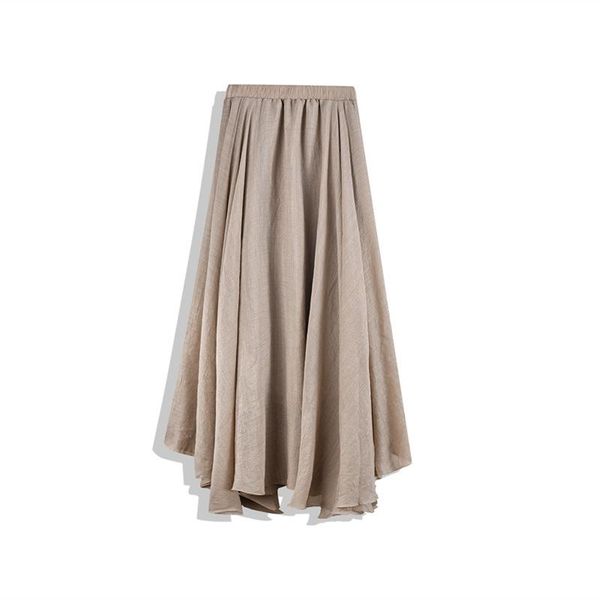 skirts 2021 summer women pleated skirt retro literary style simple solid color casual high waist irregular, Black
skirts 2021 summer women pleated skirt retro literary style simple solid color casual high waist irregular, Black