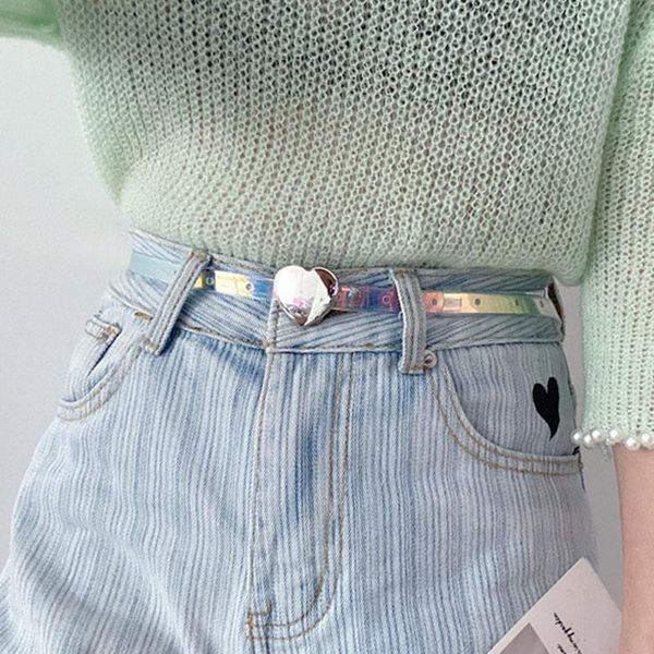 belts transparent colorful thin belt for women metal heart buckle waist strap designer female jeans trouser dress decoration waistband, Black;brown
belts transparent colorful thin belt for women metal heart buckle waist strap designer female jeans trouser dress decoration waistband, Black;brown