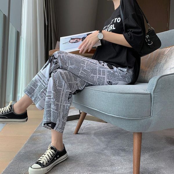 9066# summer stylish spaper printing maternity pants wide leg loose belly clothes for pregnant women casual pregnancy bottoms, White
9066# summer stylish spaper printing maternity pants wide leg loose belly clothes for pregnant women casual pregnancy bottoms, White