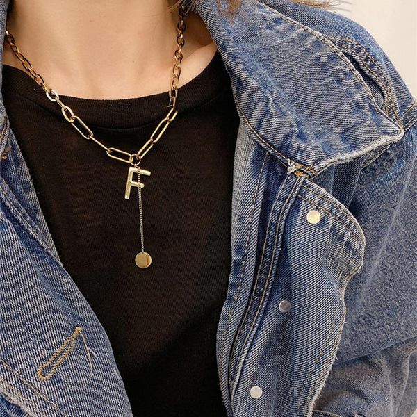 pendant necklaces 2021 classic m letter titanium steel short necklace for woman korean fashion jewelry girl's clavicle neck chain, Silver
pendant necklaces 2021 classic m letter titanium steel short necklace for woman korean fashion jewelry girl's clavicle neck chain, Silver