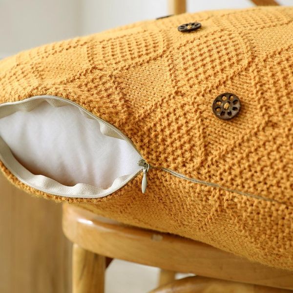 cushion/decorative pillow hexagon knit cushion cover button decorative 45x45cm
cushion/decorative pillow hexagon knit cushion cover button decorative 45x45cm