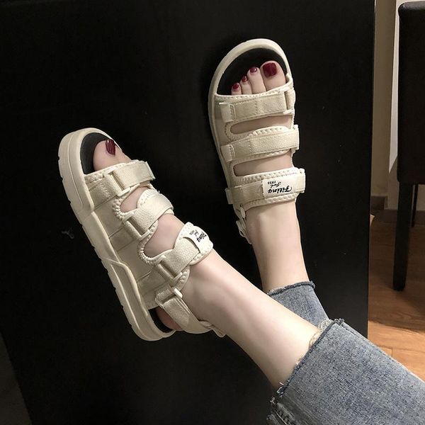 spring and summer comfortable lightweight large size female sandals casual fashion wild beach shoes, Black
spring and summer comfortable lightweight large size female sandals casual fashion wild beach shoes, Black
