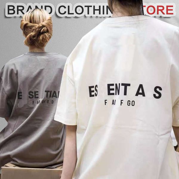 fog essentials double line 21ss high street short sleeve t shirt tee couple, White
fog essentials double line 21ss high street short sleeve t shirt tee couple, White