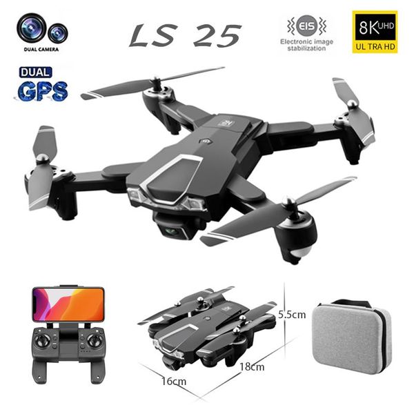 drones nyr ls25 wifi gps drone 8k hd esc camera dual selfie mode follow me image real-time transmission foldable rc quadcopter
drones nyr ls25 wifi gps drone 8k hd esc camera dual selfie mode follow me image real-time transmission foldable rc quadcopter