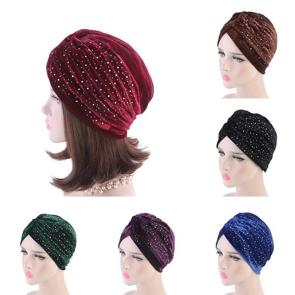ethnic clothing helisopus winter women rhinestone velvet turban elastic twist headwear fashion solid color ladies elegant hijab hair accesso, Red
ethnic clothing helisopus winter women rhinestone velvet turban elastic twist headwear fashion solid color ladies elegant hijab hair accesso, Red