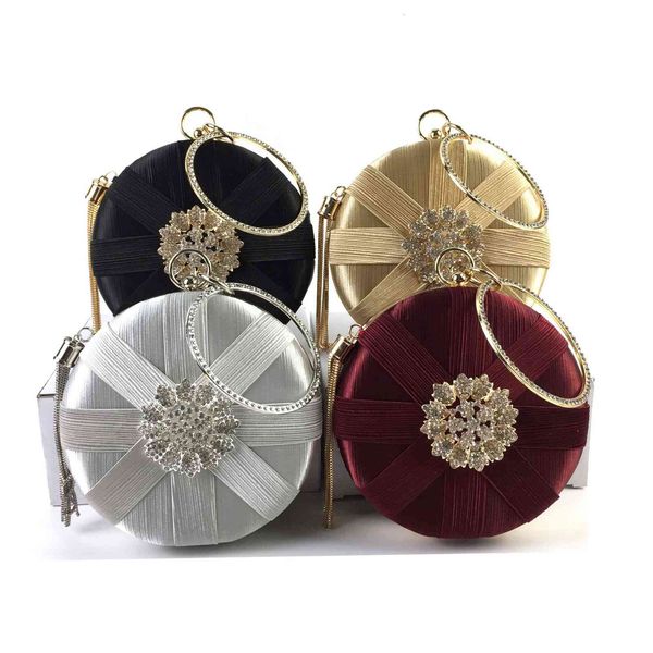 evening bag diamond inlaid dinner tassel banquet portable dress high grade chain small round women's
evening bag diamond inlaid dinner tassel banquet portable dress high grade chain small round women's