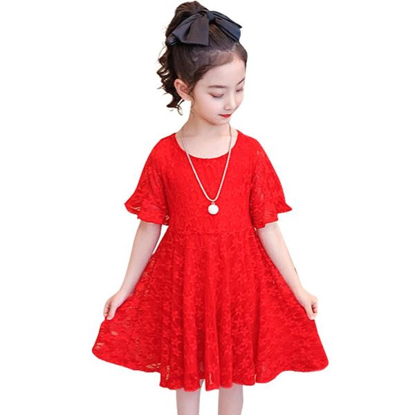 girl's dresses girl dress lace floral party cute style child summer clothes 6 8 10 12 14, Red;yellow
girl's dresses girl dress lace floral party cute style child summer clothes 6 8 10 12 14, Red;yellow