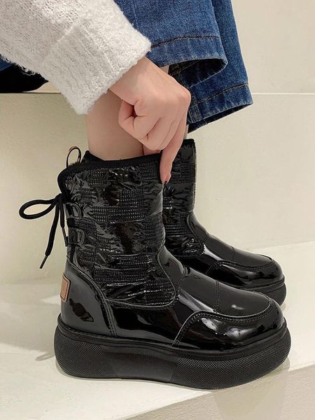 boots women botas de mujer non-slip fashion casual warm snow sapatos botte short women's shoes winter thick-soled, Black
boots women botas de mujer non-slip fashion casual warm snow sapatos botte short women's shoes winter thick-soled, Black
