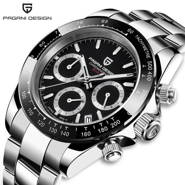 wristwatches pagani design brand quality men's quartz chronograph watch business luxury fashion stainless steel, Slivery;brown
wristwatches pagani design brand quality men's quartz chronograph watch business luxury fashion stainless steel, Slivery;brown