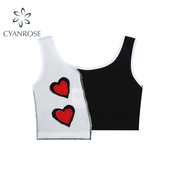 patchwork camisole for women summer irregular slim fashion love pattern streetwear casual ladies strap vest 210515, White
patchwork camisole for women summer irregular slim fashion love pattern streetwear casual ladies strap vest 210515, White