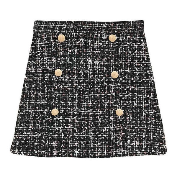 perhaps u pencil skirt vintage zipper mini high waist button short chic tweed elegant winter s0088 210529, Black
perhaps u pencil skirt vintage zipper mini high waist button short chic tweed elegant winter s0088 210529, Black