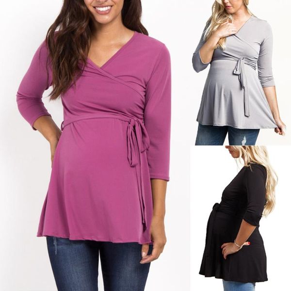 maternity dresses fashion women dress pregnancy mother clothes pregnant pajamas care loose breastfeeding casual clothing, White
maternity dresses fashion women dress pregnancy mother clothes pregnant pajamas care loose breastfeeding casual clothing, White