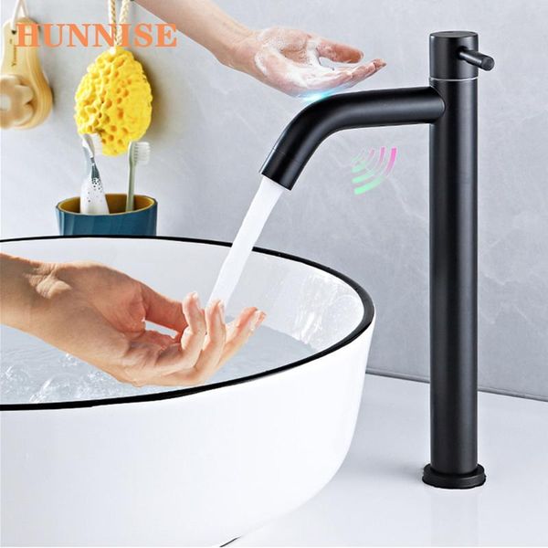 bathroom sink faucets touch basin mixer tap matte black single cold sensor faucet quality sus304 stainless steel
bathroom sink faucets touch basin mixer tap matte black single cold sensor faucet quality sus304 stainless steel