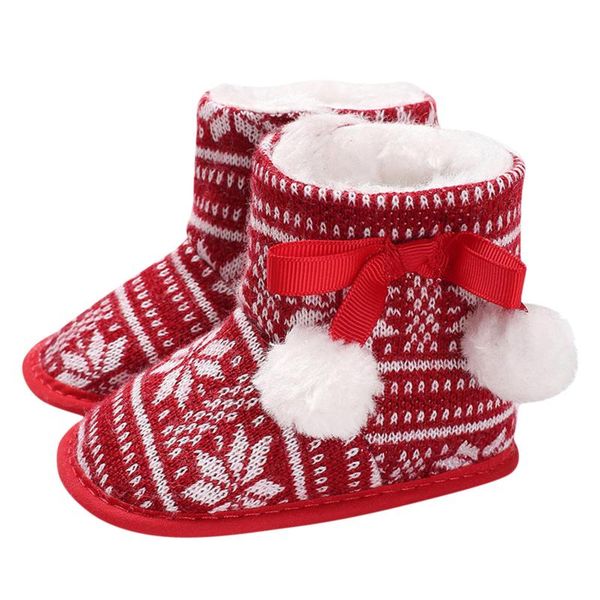 boots christmas winter snow born baby warm fluff balls indoor cottton soft rubber sole infant toddler shoes, Black;grey
boots christmas winter snow born baby warm fluff balls indoor cottton soft rubber sole infant toddler shoes, Black;grey