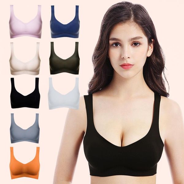 bras fashion bra with pads seamless lingerie underwear wireless comfortable for women bralette push up brassiere vest, Red;black
bras fashion bra with pads seamless lingerie underwear wireless comfortable for women bralette push up brassiere vest, Red;black