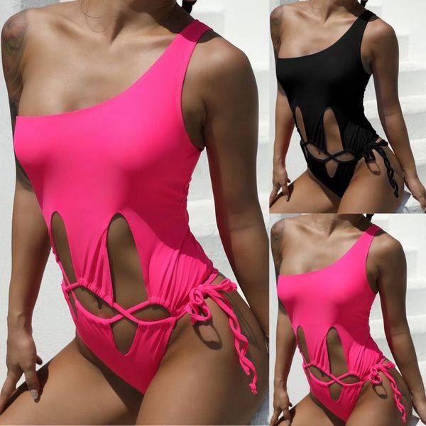 women's swimwear women high waist bikini one piece swimsuit hollow bandage bathing suit monokini lady biquini maillot de bain femme, White;black
women's swimwear women high waist bikini one piece swimsuit hollow bandage bathing suit monokini lady biquini maillot de bain femme, White;black