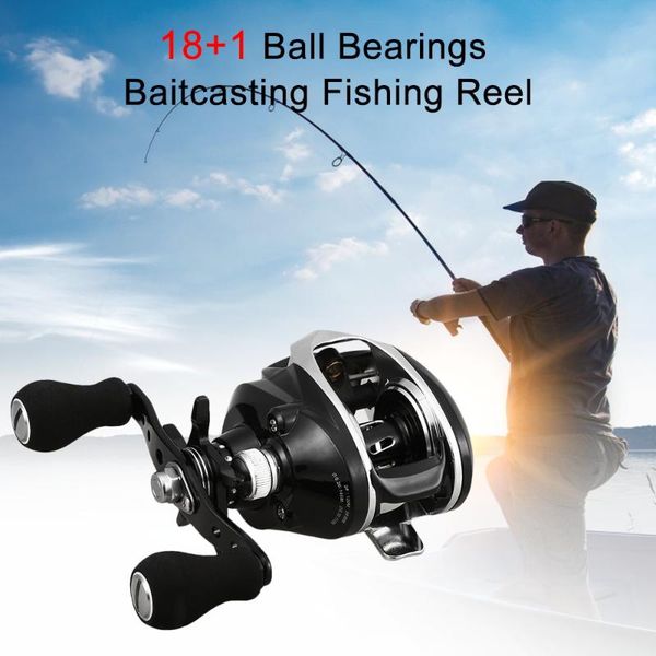 baitcasting reel 18+1 ball bearings casting with 7.2:1 gear ratio 12.1lbs max drag carp fishing reels
baitcasting reel 18+1 ball bearings casting with 7.2:1 gear ratio 12.1lbs max drag carp fishing reels