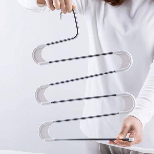 hangers & racks 5 layers s shape clothes pants storage cloth rack foldable closet organizer drying hanger
hangers & racks 5 layers s shape clothes pants storage cloth rack foldable closet organizer drying hanger